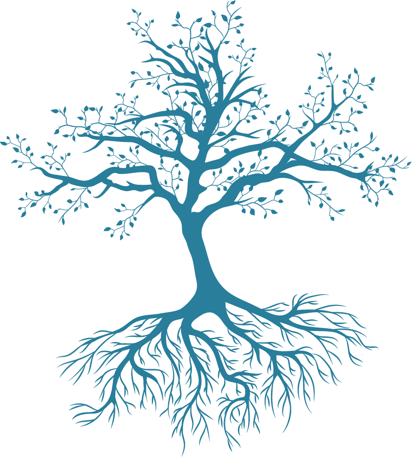 albero blu