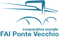 FAI Ponte blu scritta sotto